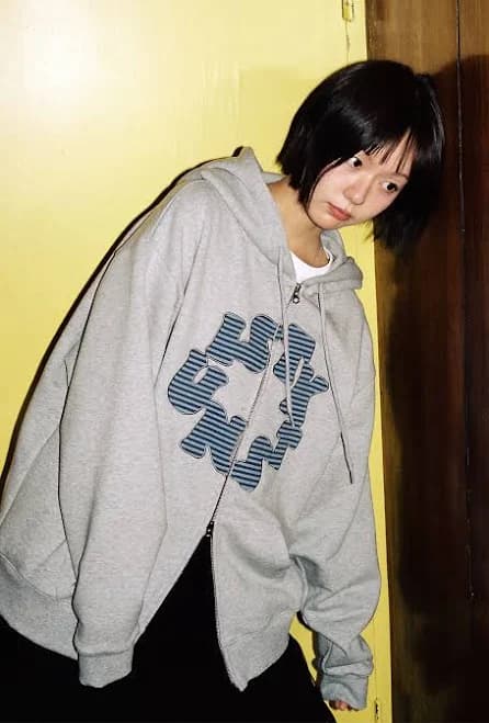 Circle Logo Hood Zip