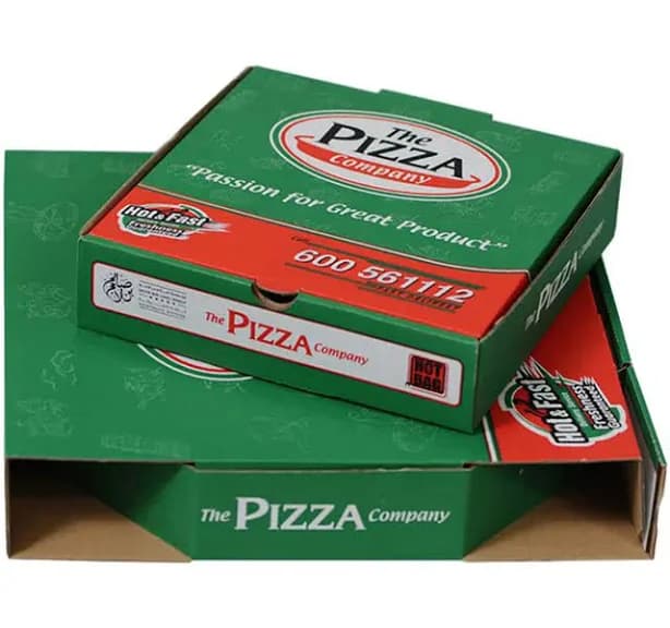 Custom Cardboard Pizza Boxes – Printed Food Packaging Boxes for Pizzas, Takeaway, and Delivery