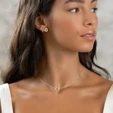 Dainty Circle Choker Necklace