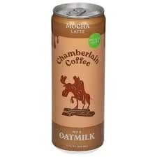 Chamberlain Coffee Latte, with Oatmilk, Mocha, 11 Fl Oz (325 ml)