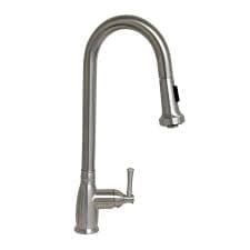 Whitehaus Collection Single-Hole Faucet with Pull Down Spray Head Brushed - Walmart.com