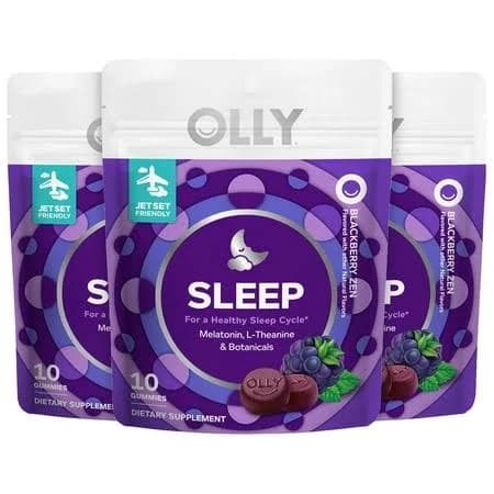 Olly Sleep Gummy Supplement 3-Pack