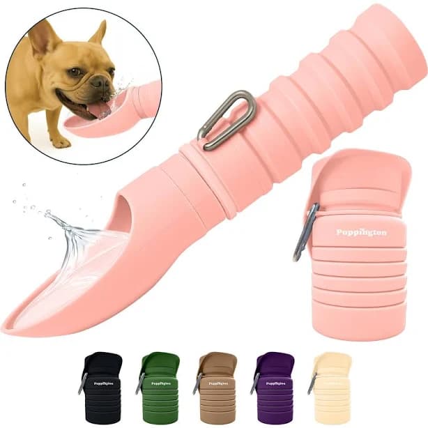 Puppington Collapsible Dog Water Bottle