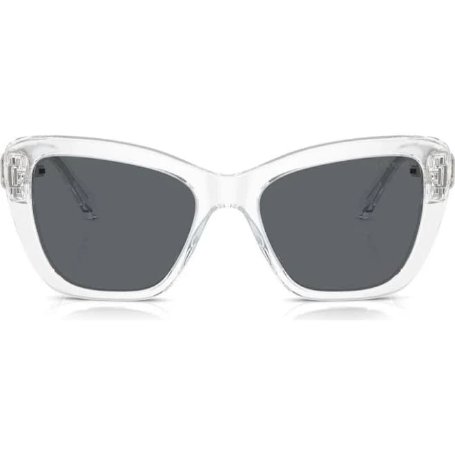 Swarovski 55mm Cat Eye Sunglasses in Crystal at Nordstrom