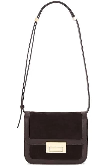 Loeffler Randall Desi Suede Crossbody Bag