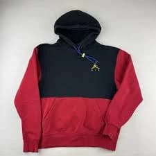 Jordan Hoodie Mens Medium Colorblock Pullover Jumpman Nike Air