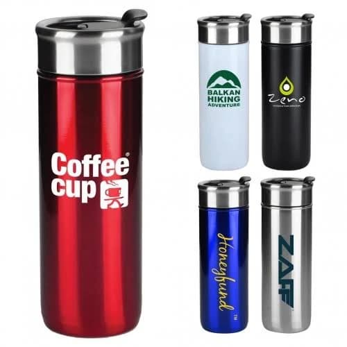 Promotional 18 oz Stainless Steel Cup with Stopper Sample