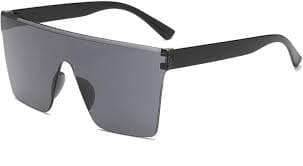 Amazon.com: Frame Sun Glasses 2024 Women's Sunglasses Retro Anti Uv400 (Black Black,One) : Clothing, Shoes & Jewelry