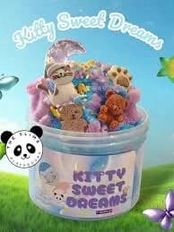 Kitty Sweet Dreams Cloud Slime (Scented) with Charm - Made in USA, Slime Shop