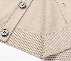 Men Spring Knitted Cardigan Solid Color V Neck Slim Fit Casual Single Breasted Cardigan Sweaters at Amazon Men's Clothing store
