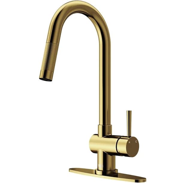 VIGO Gramercy vg02008 Single-Handle Pull-Down Kitchen Faucet