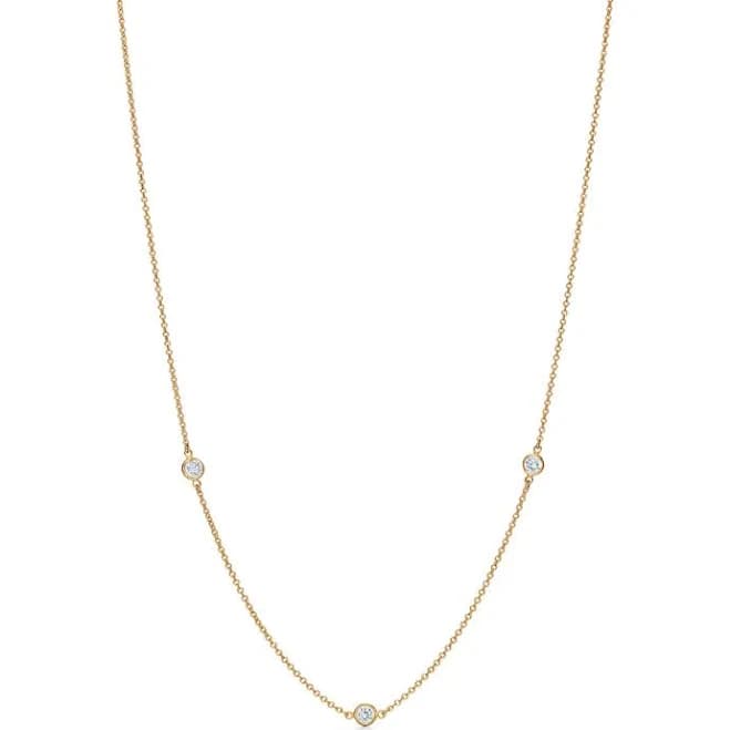Elsa Peretti Diamonds by The Yard Platinum Necklace