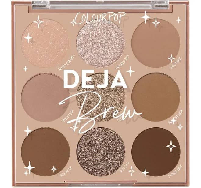Colourpop Deja Brew Eye Shadow Palette