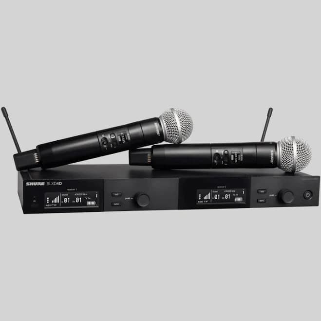 Shure SLXD24D/SM58 Dual Handheld Wireless Microphone System