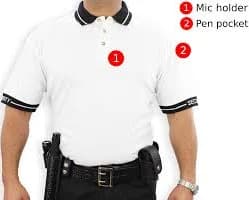 Poly Cotton Short Sleeve Security ID Polo Shirt