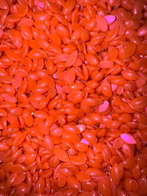 Wax Pink Wax Beads