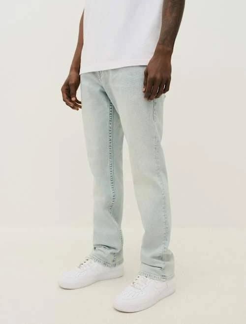 True Religion Men's Ricky Flap Straight Jeans