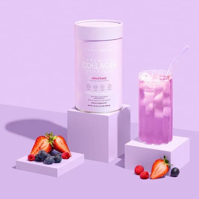 Mixed Berry Collagen Powder 560g Hydrolyzed Collagen Peptides