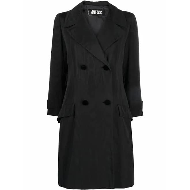 1970s Double-Breasted Trench Coat