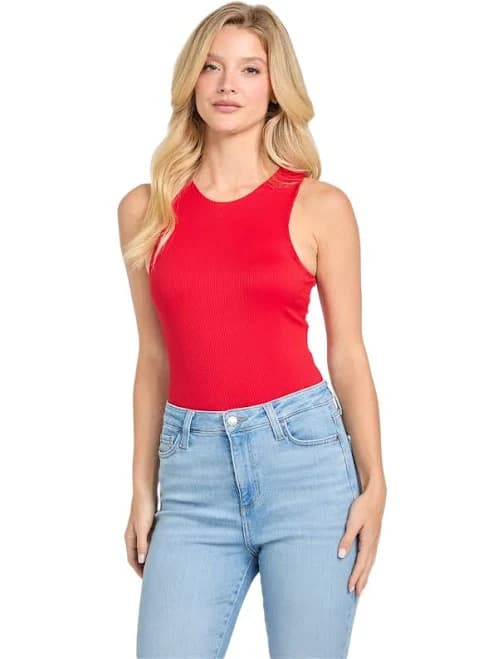 GUESS Women's Sleeveless Bodysuit