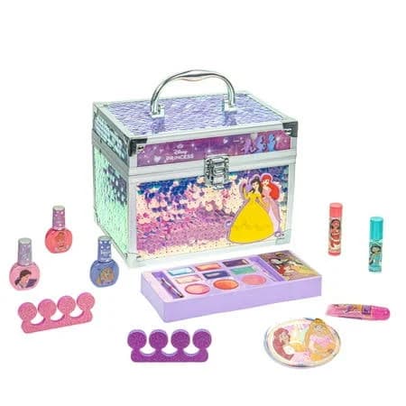 Disney Princess Train Case Makeup Set