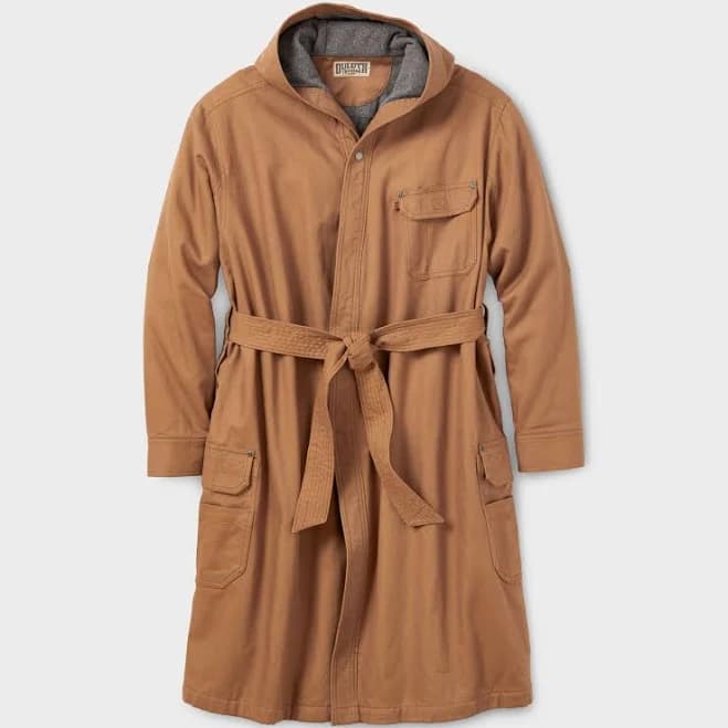 Duluth Trading Company Men's Fleece-Lined Fire Hose Robe