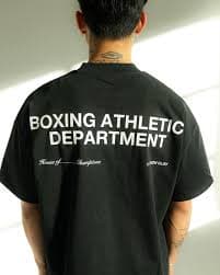 Boxing Athletic Dept Tee - Vintage Black – Tyson Clay