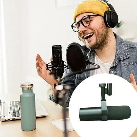Shure Sm7b Dynamic Broadcast Microphone - Professional Grade Audio for Broadcasting, Podcasting & Recording, Accurately Captures Loud/Soft Sounds