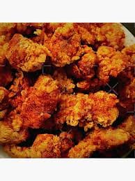 Spicy Popcorn Chicken" Sticker for Sale by NerdyByDesign | Redbubble