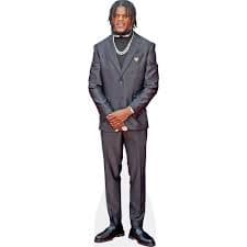 Lamar Jackson (Black Suit) Mini Size Cutout | eBay