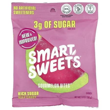 SmartSweets Sourmelon Bites Candy