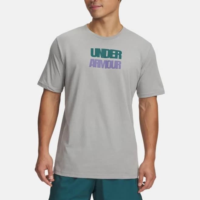 Under Armour Men's Block Logo Short Sleeve T-Shirt