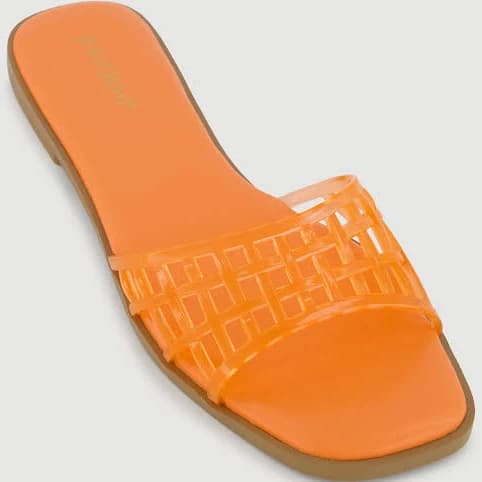 Women's Jelly Band Slide Sandals