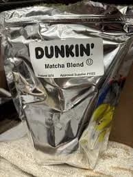 Dunkin' Donuts Matcha Blend Powder