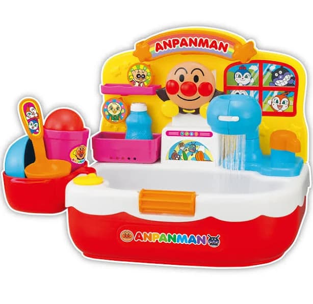 Anpanman Clean and Shiny Bath Time Play Sink