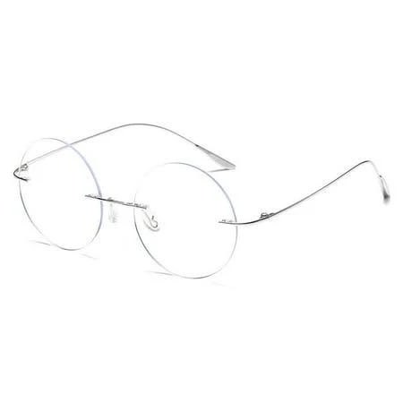 Oversized Round Lightweight Screw-Free Reading Glasses