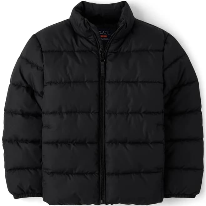 The Children's Place Boys Long Sleeve Puffer Jacket