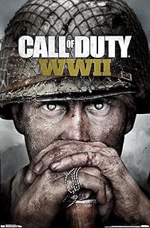 Call of Duty: WWII - Key Art Wall Poster, 22.375" x 34", Unframed Version