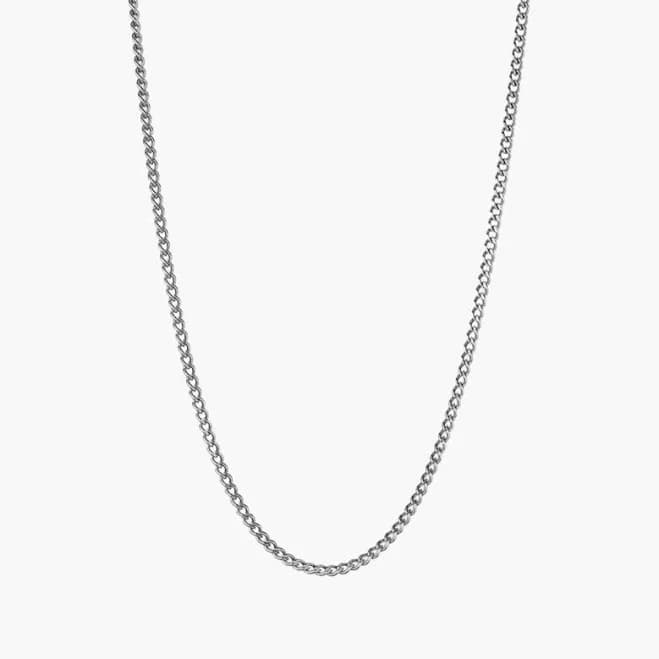 pig & hen Curb Chain Necklace