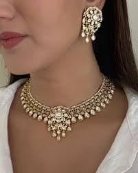 Elegant Lightweight Kundan Necklace | Versatile Indian Jewelry for Every Occasion | Sonigal Collection - Etsy