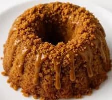 Cookie Butter Bundt Cake