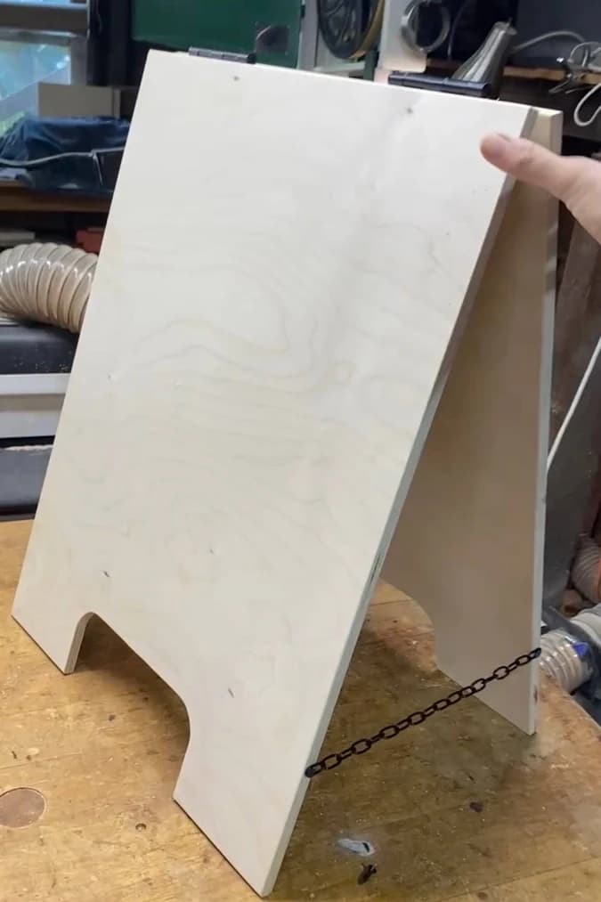 Custom A Frame Shop Sign
