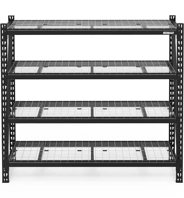 Kobalt 4-Tier Utility Shelving Unit