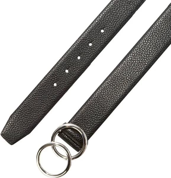 Steve Madden Double Ring Buckle Belt