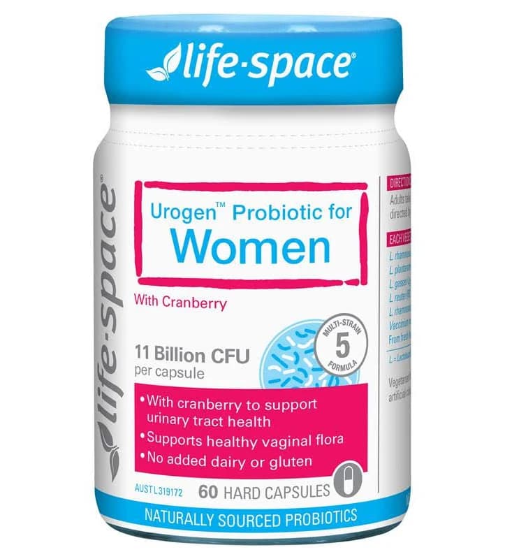 Life Space Urogen Probiotic For Women 60 Capsules