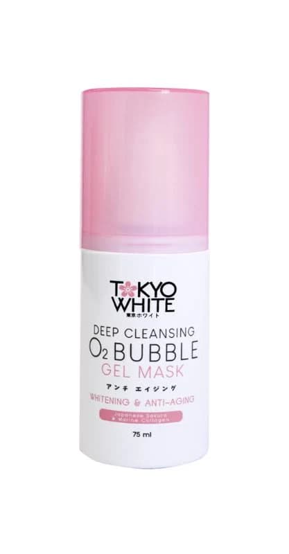 Tokyo White Deep Cleansing O2 Bubble Gel Mask Whitening & Anti-aging 75ml