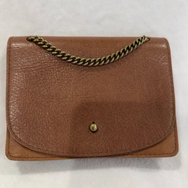 Madewell Leather Crossbody Wallet