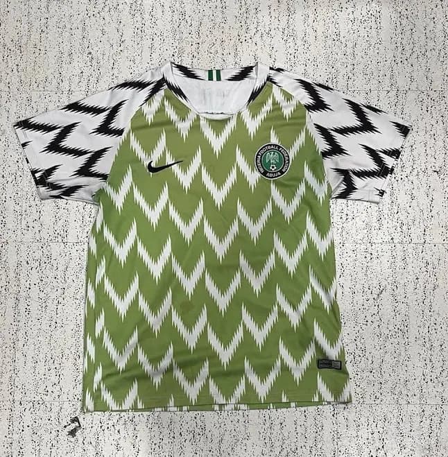 Nike Nigeria 2018 World Cup Home Jersey (retro) Small/medium Size
