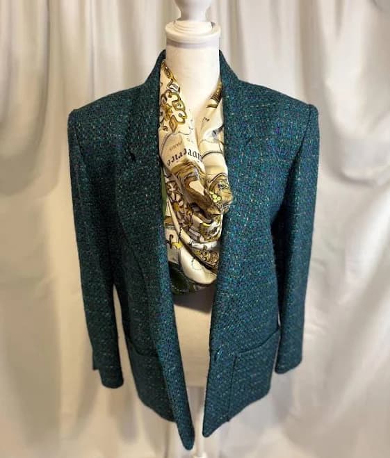 Paris Star Tweed Blazer