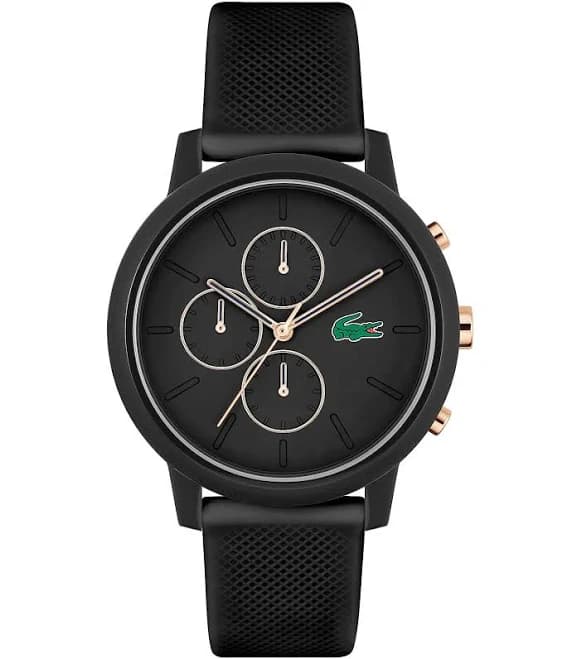 Lacoste Men's 12.12 Dial Silicone Strap Watch